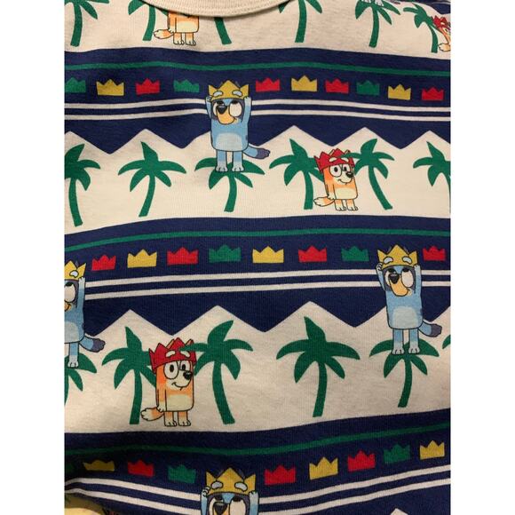 Bluey x Hannah Anderson Womens Size XL Pajama Top Allover Print - Picture 8 of 9